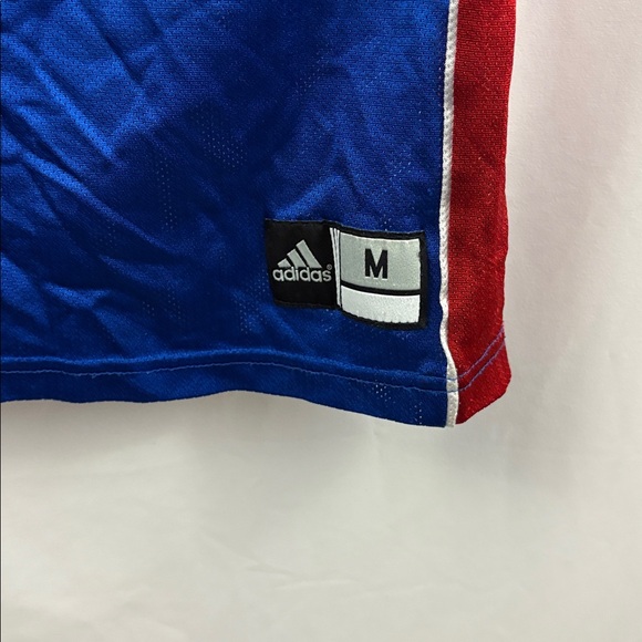 KU Jayhawks Adidas Kids Basketball Jersey Size Medium 10-12 #4 Sherron Collins - Picture 3 of 5